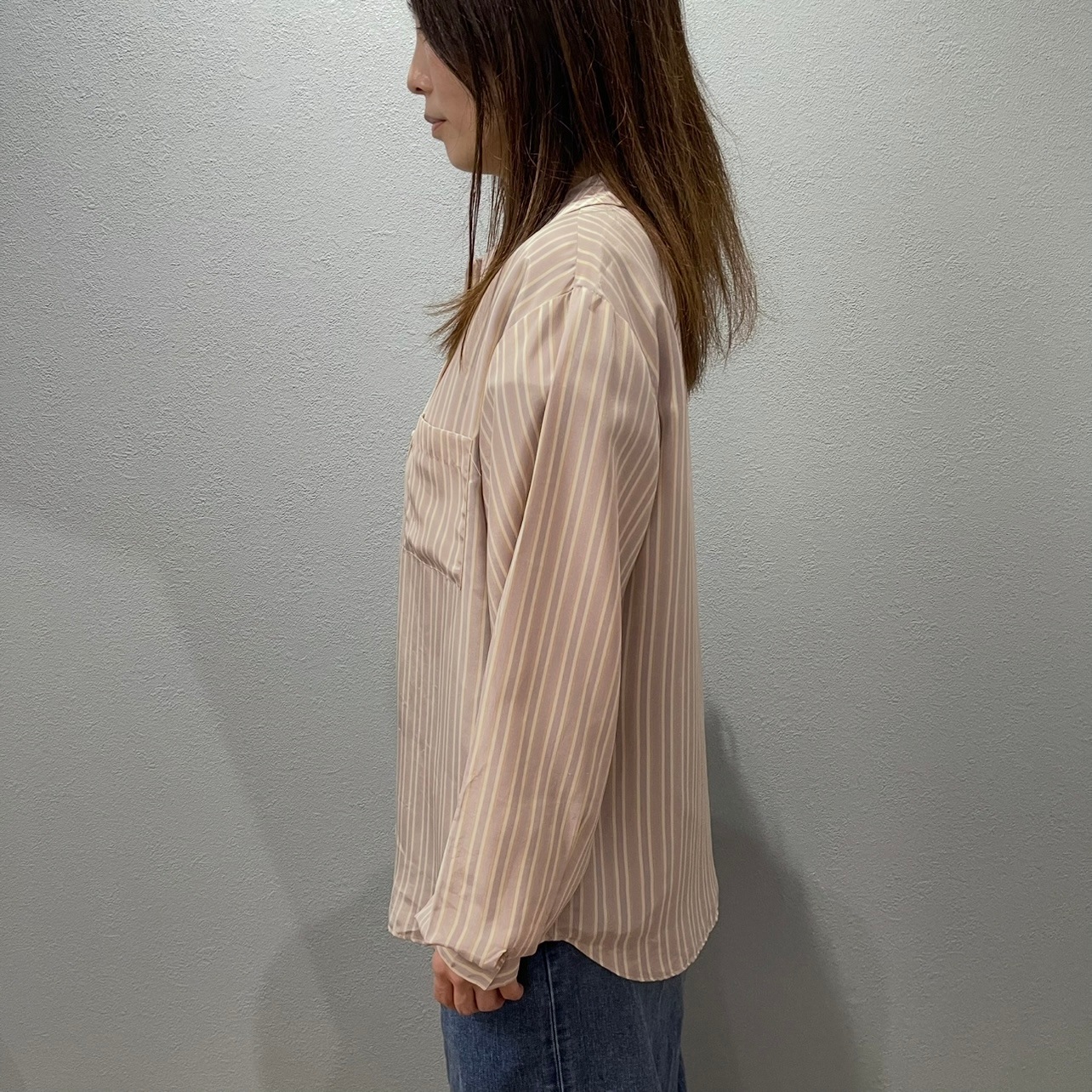 “STRIPE SLEEPING SHIRT“