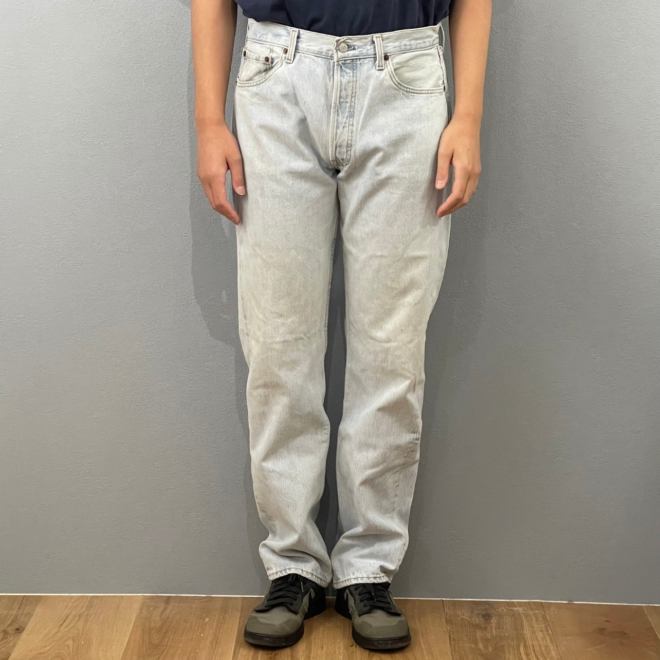 USA Levis 501” ICE WASH DENIM | VINTAGE USED SPACE | SIP THE GOSSIP