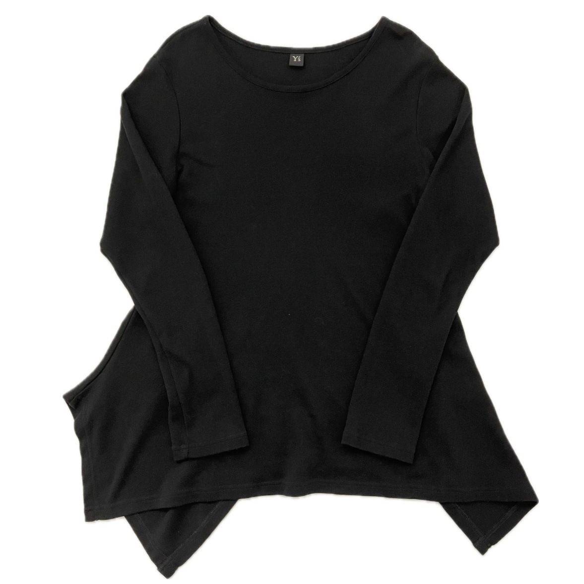 “Y’s” SLIT LONG SLEEVE  T-SHIRT