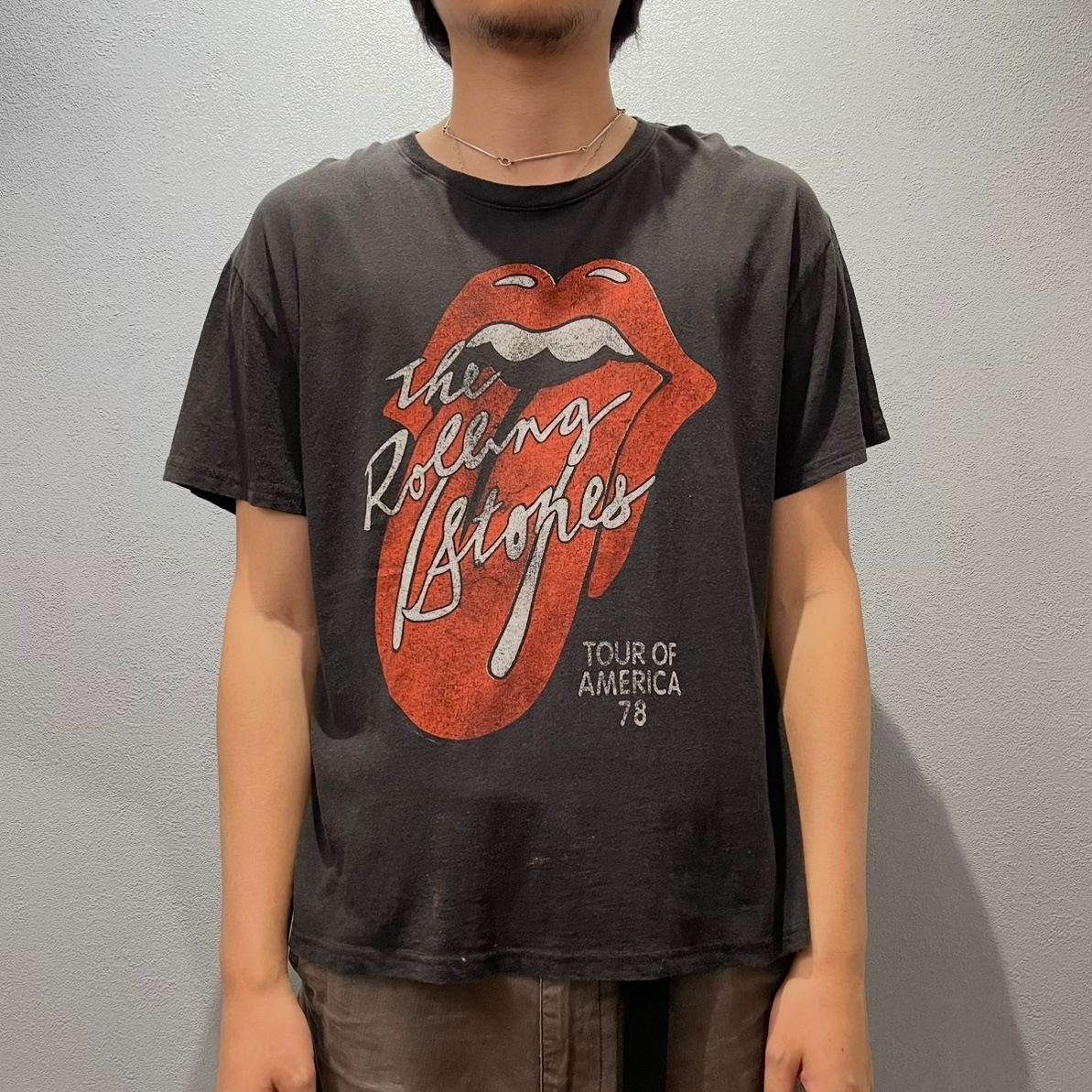 “The Rolling Stones PRINT T-SHIRT“