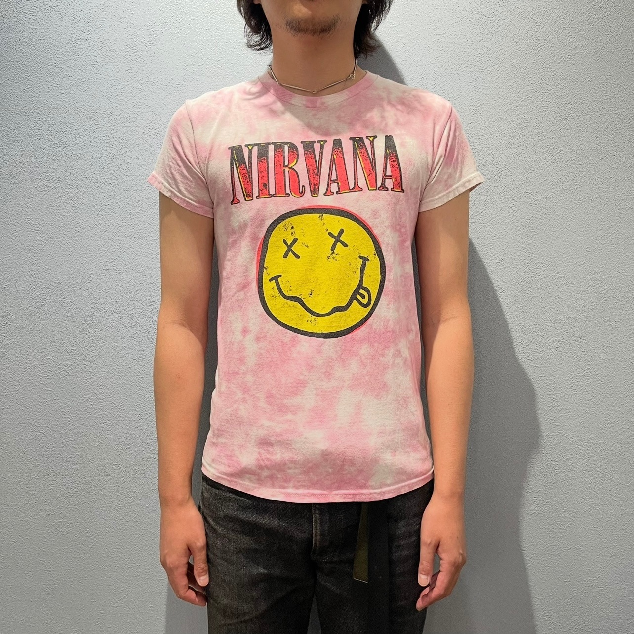 “NIRVANA BLEACH T-SHRIT”