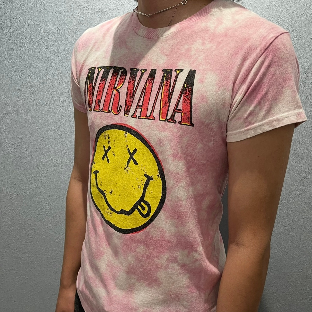 “NIRVANA BLEACH T-SHRIT”