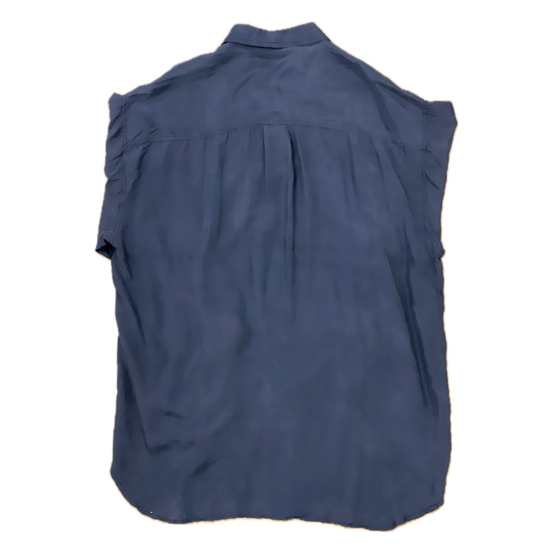 “SILK DRAPE POCKET SHIRT“