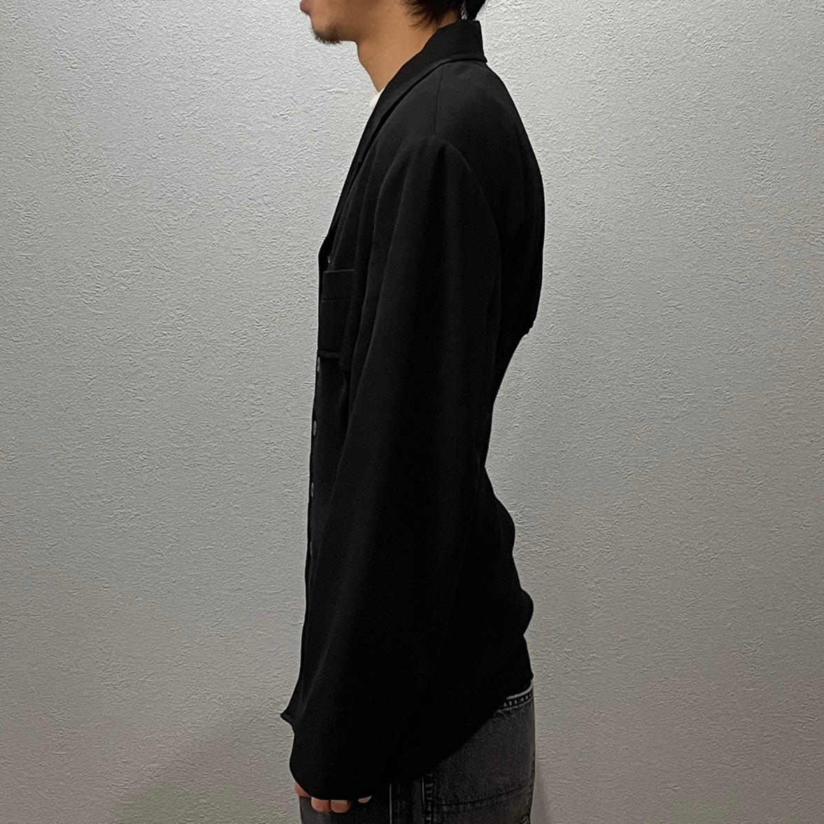 “tricot COMME des GARCONS” DOCKING JACKET 