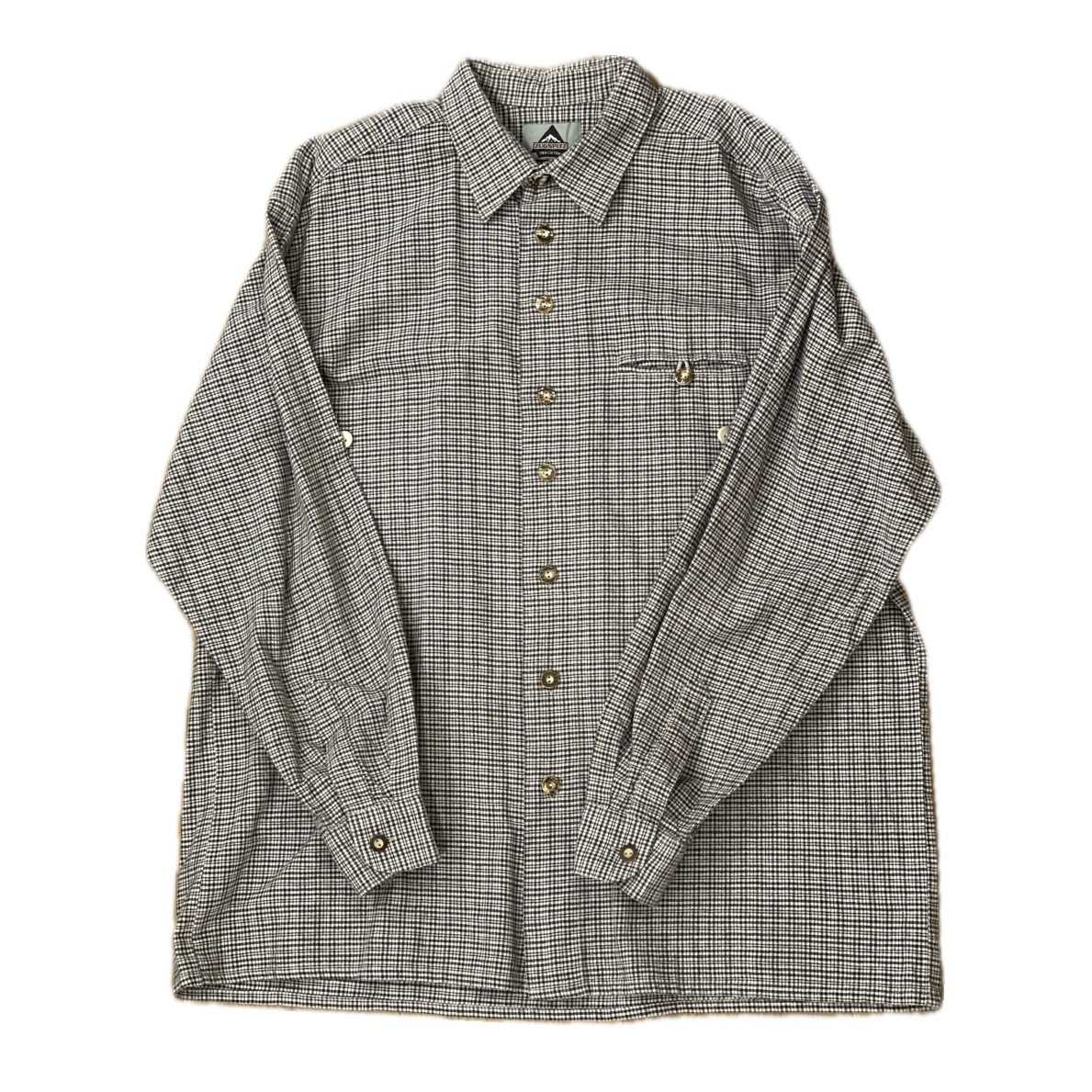 “DESIGN BUTTON CHECK SHIRT“ 