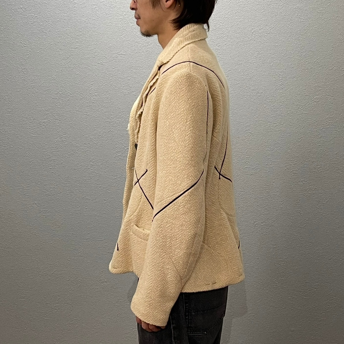“ISSEY MIYAKE“ BOA JACKET