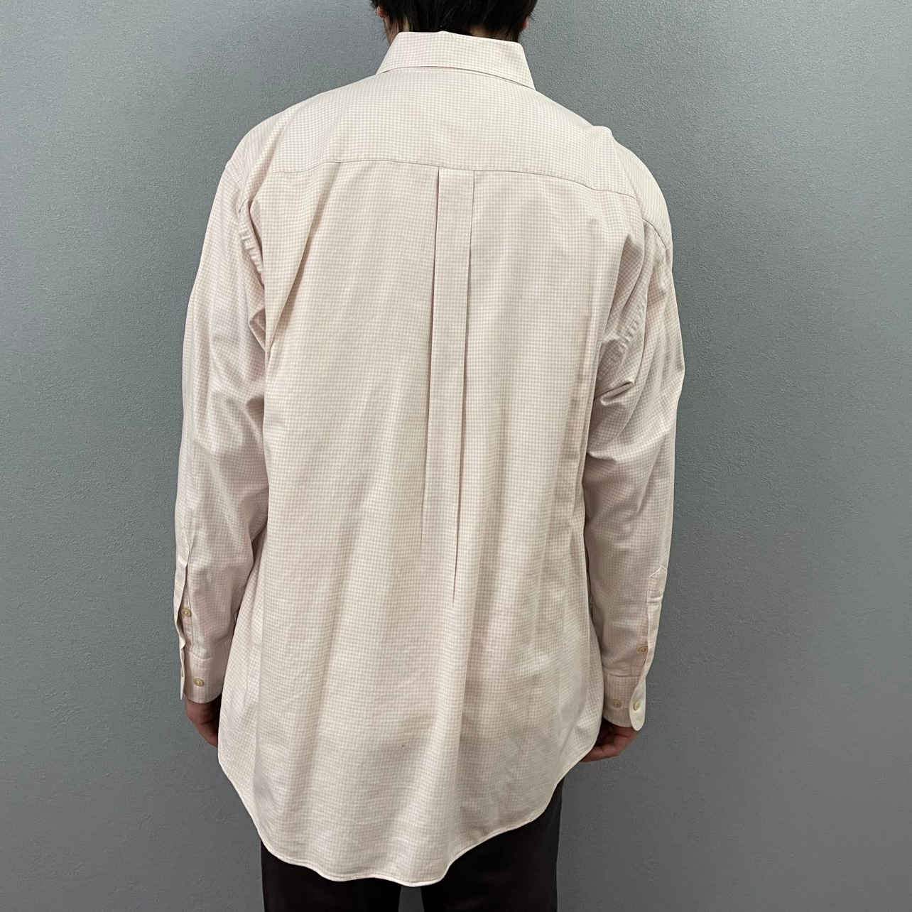 “BURBERRY”HOUND THOOTH SHIRT