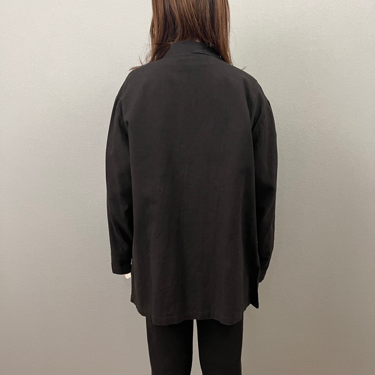 “LINEN SHIRT JACKET”