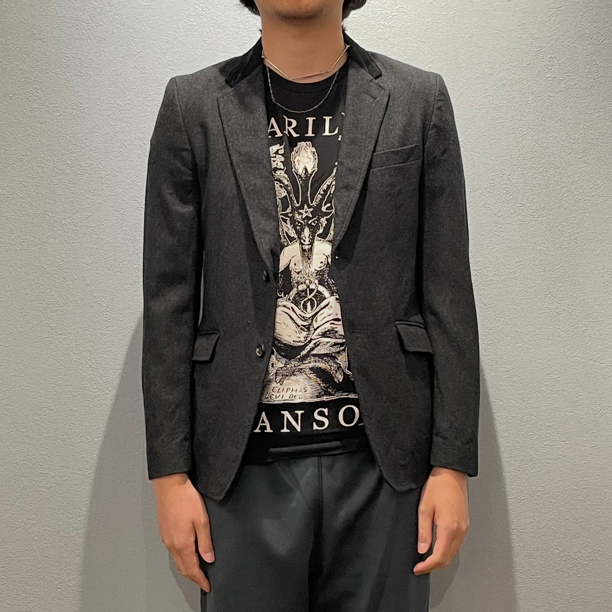 “COMME des GARCONS HOMME” SWITCH  TAILORED  JACKET