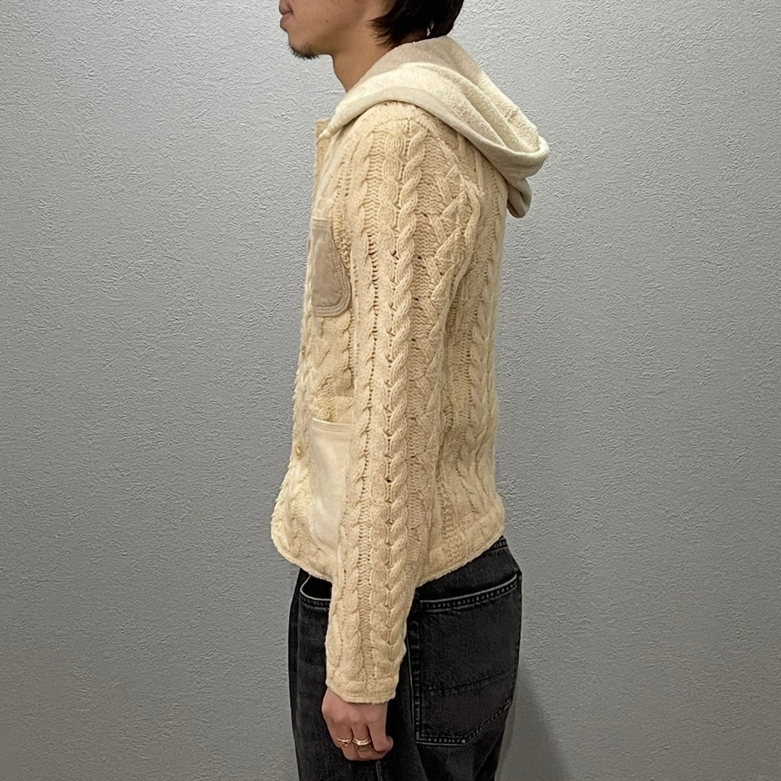 “JUNYA WATANABE”DOCKING KNIT
