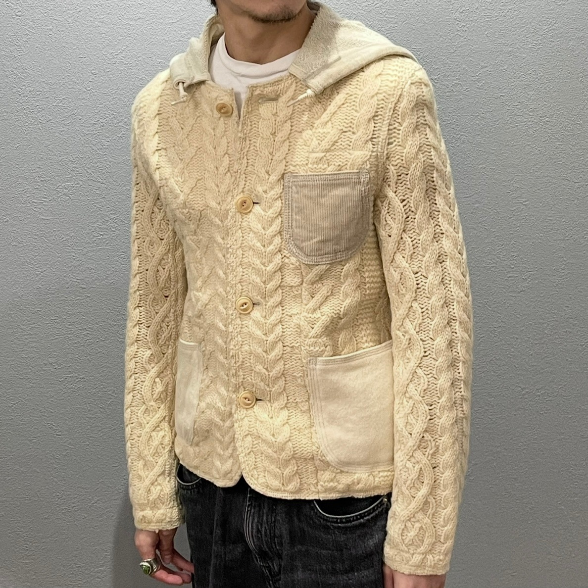 “JUNYA WATANABE”DOCKING KNIT