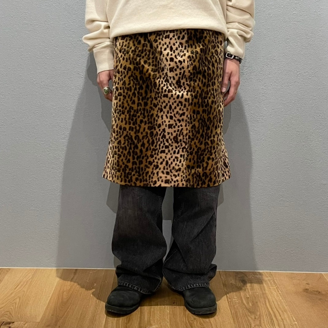 “BOA LEOPARD SKIRT”