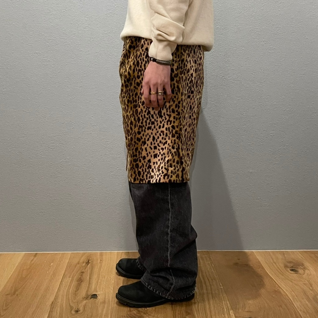 “BOA LEOPARD SKIRT”