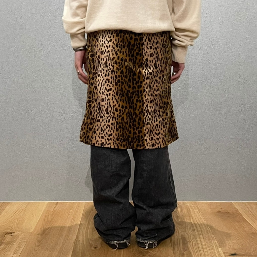 “BOA LEOPARD SKIRT”
