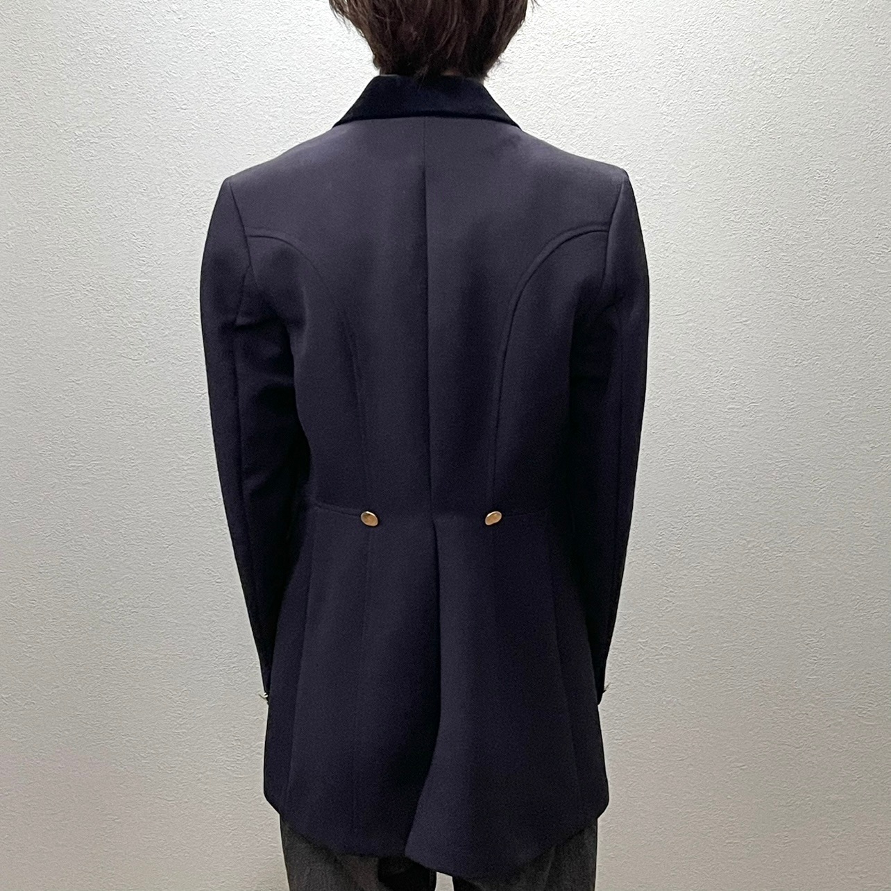 “VELOUR SWITCH TAILORED JACKET“