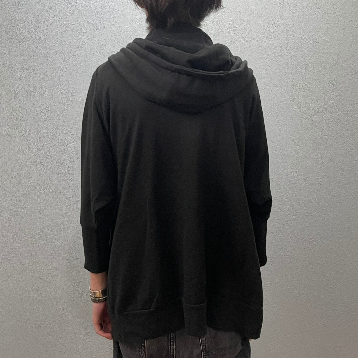 “FRINGE ZIP UP PARKER”