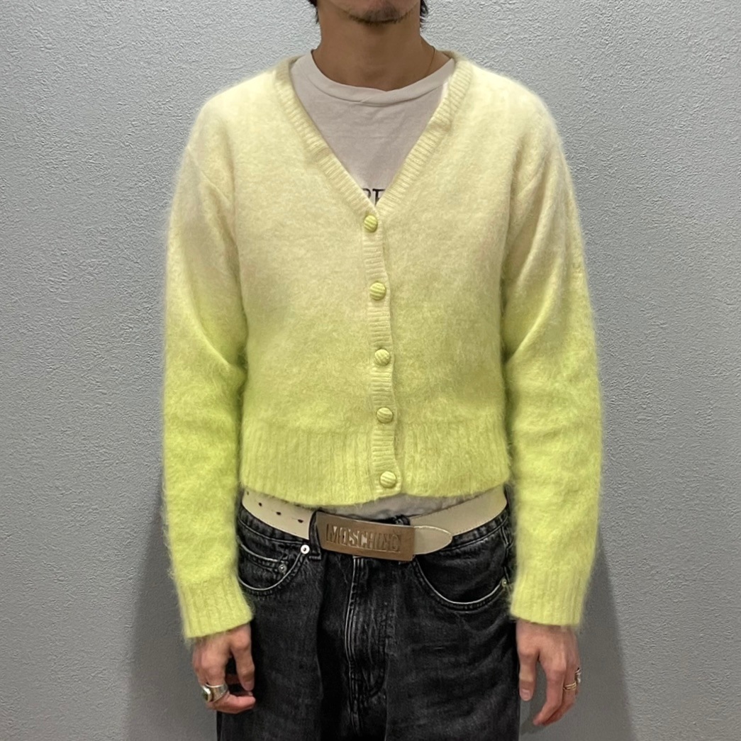 “GRADIENT MOHAIR CARDIGAN”