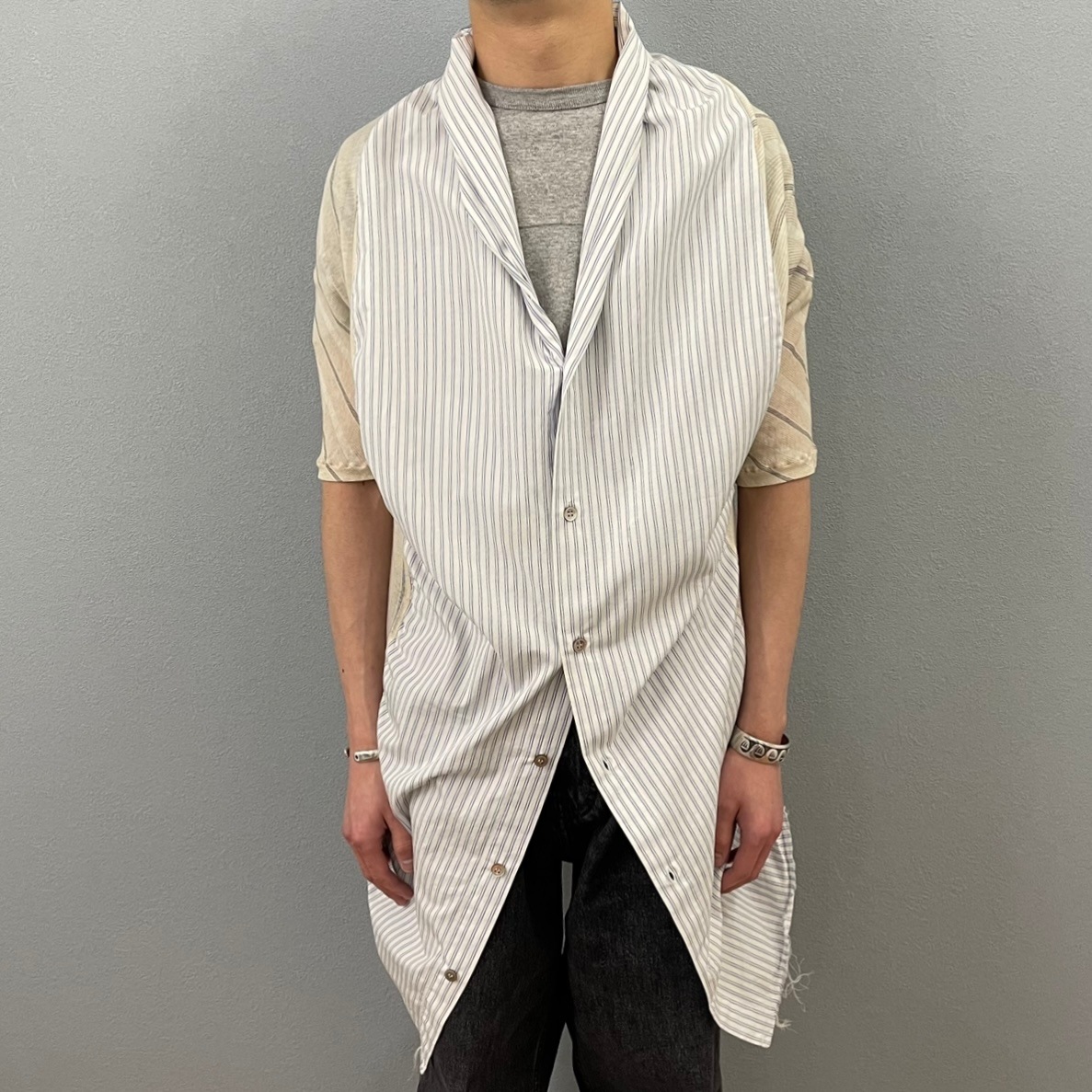 “Y’s“ SWITCHING DRESS SHIRT