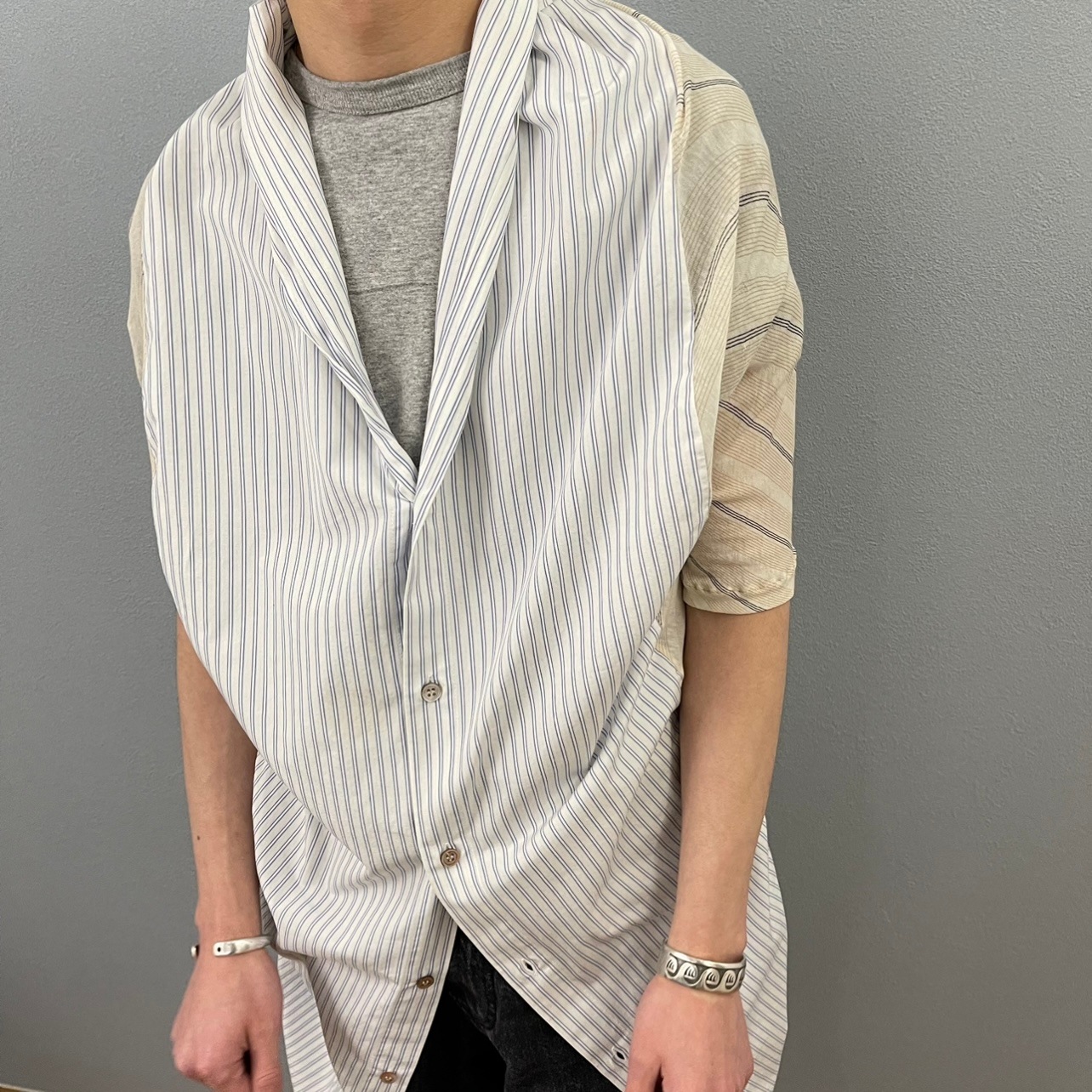 “Y’s“ SWITCHING DRESS SHIRT