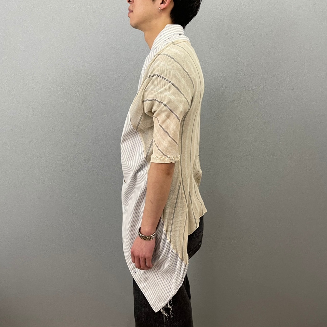 “Y’s“ SWITCHING DRESS SHIRT