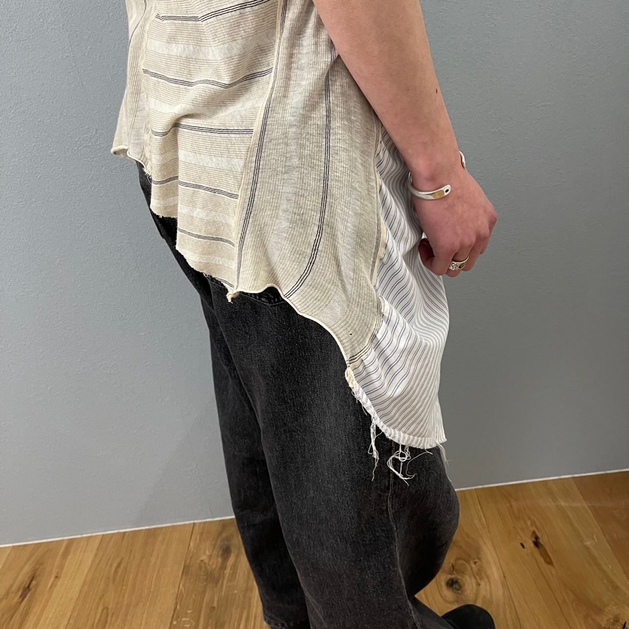 “Y’s“ SWITCHING DRESS SHIRT