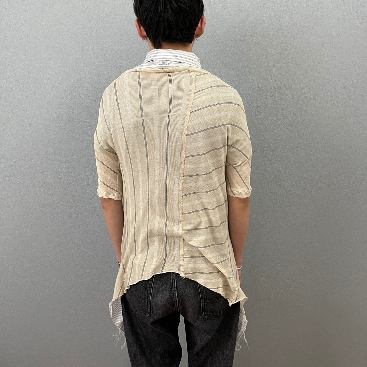 “Y’s“ SWITCHING DRESS SHIRT