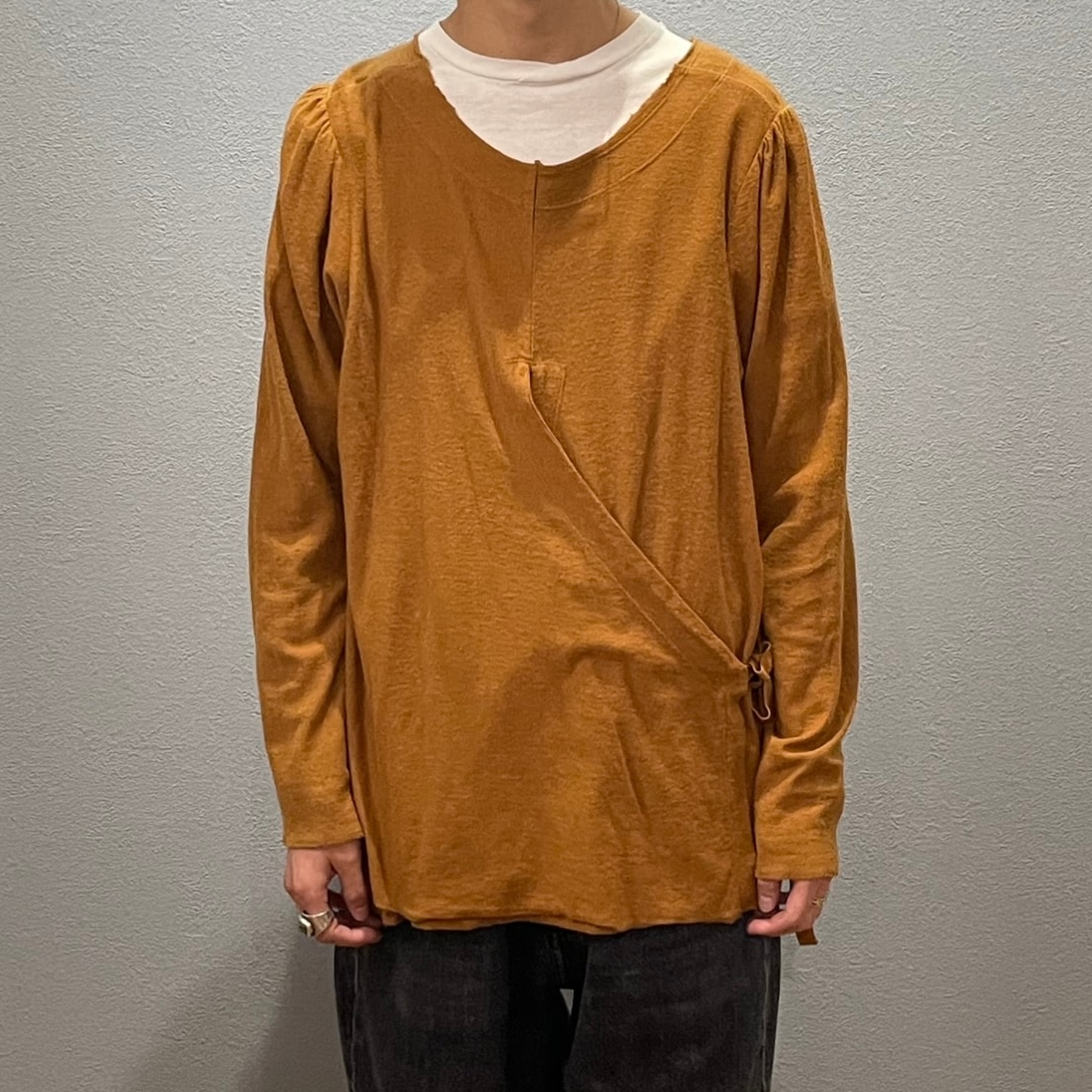 “ASYMMETRY LONG SLEEVE ”