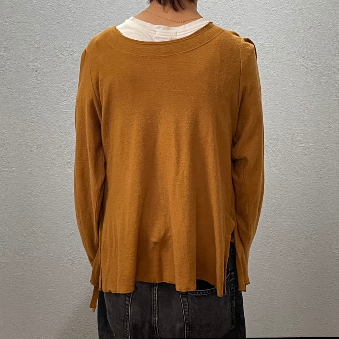 “ASYMMETRY LONG SLEEVE ”