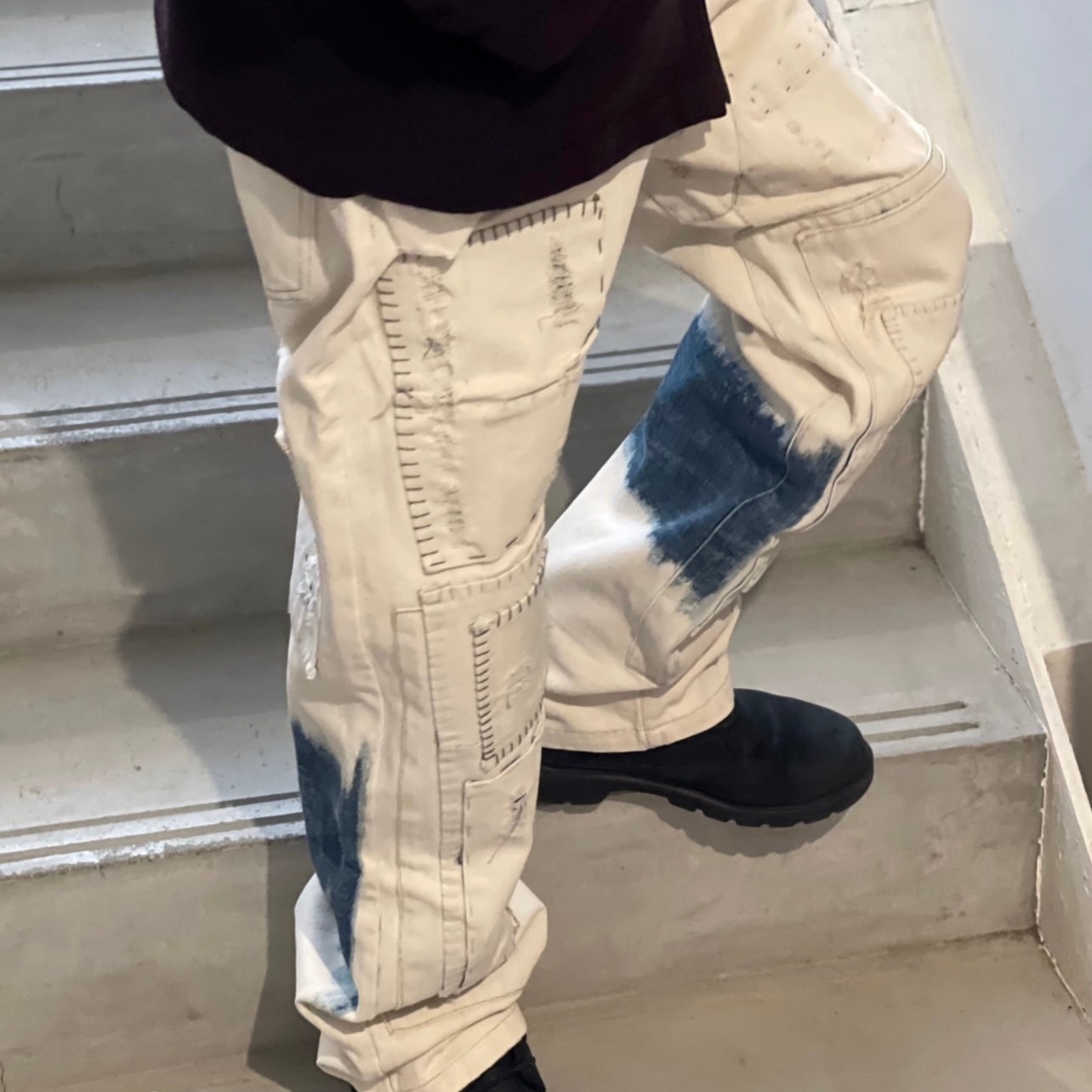 “INTENSE PATCHWORK DENIM”
