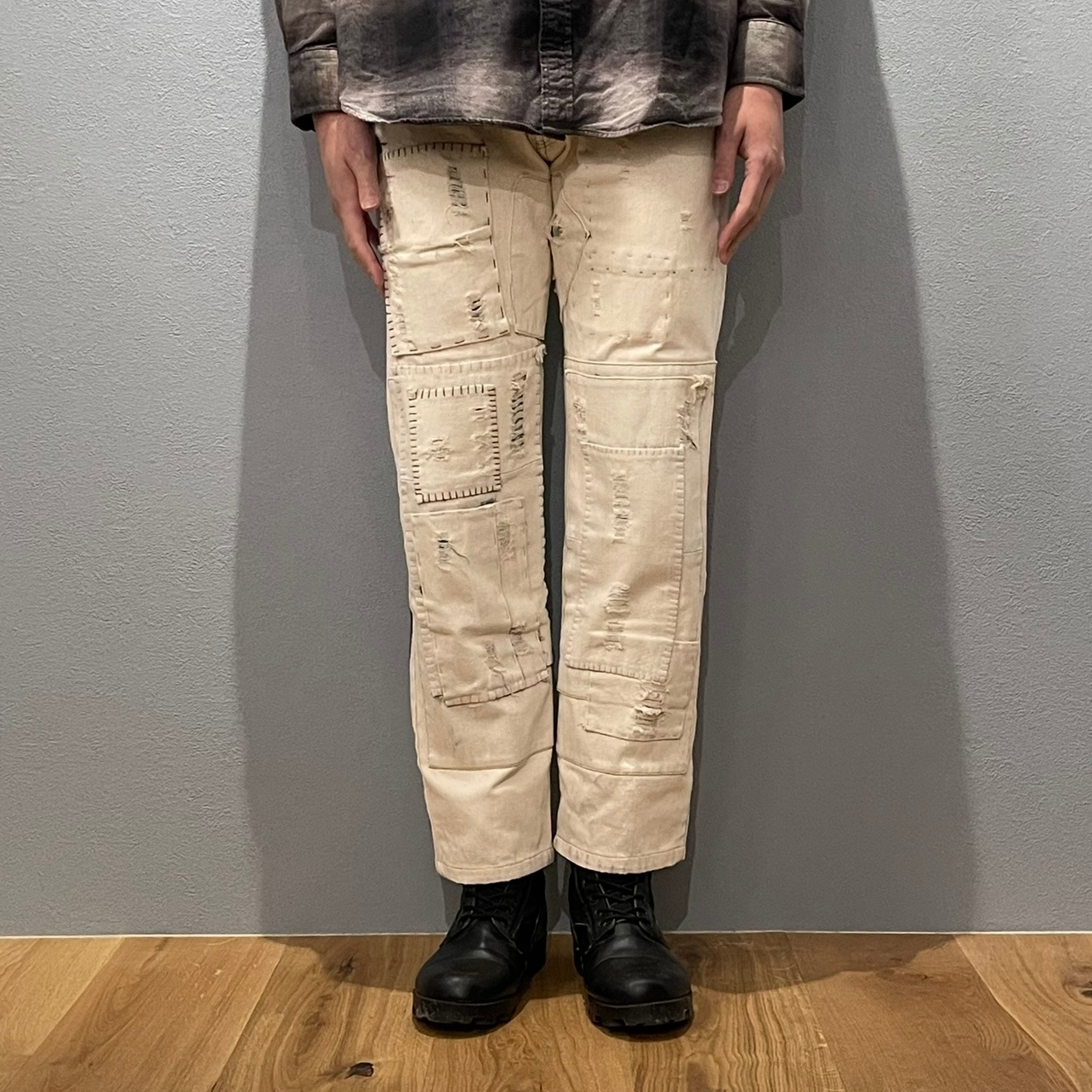 “INTENSE PATCHWORK DENIM”