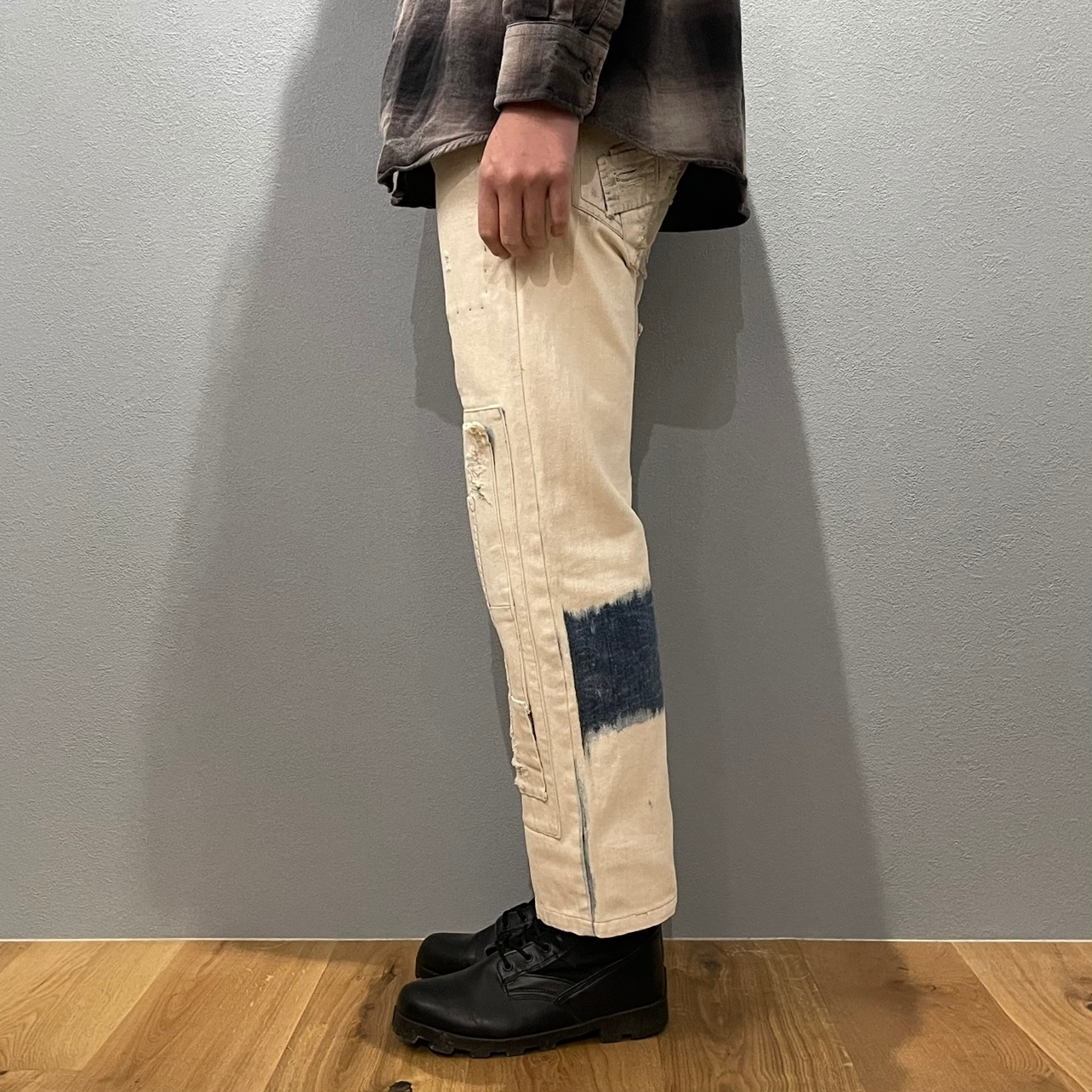 “INTENSE PATCHWORK DENIM”