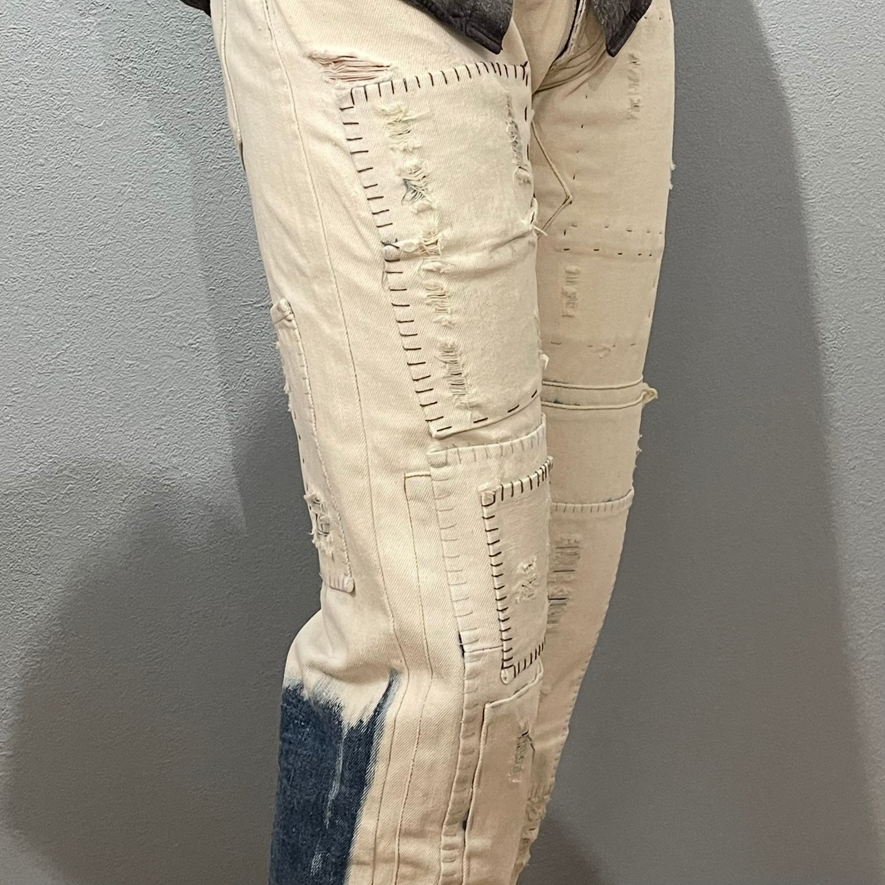 “INTENSE PATCHWORK DENIM”