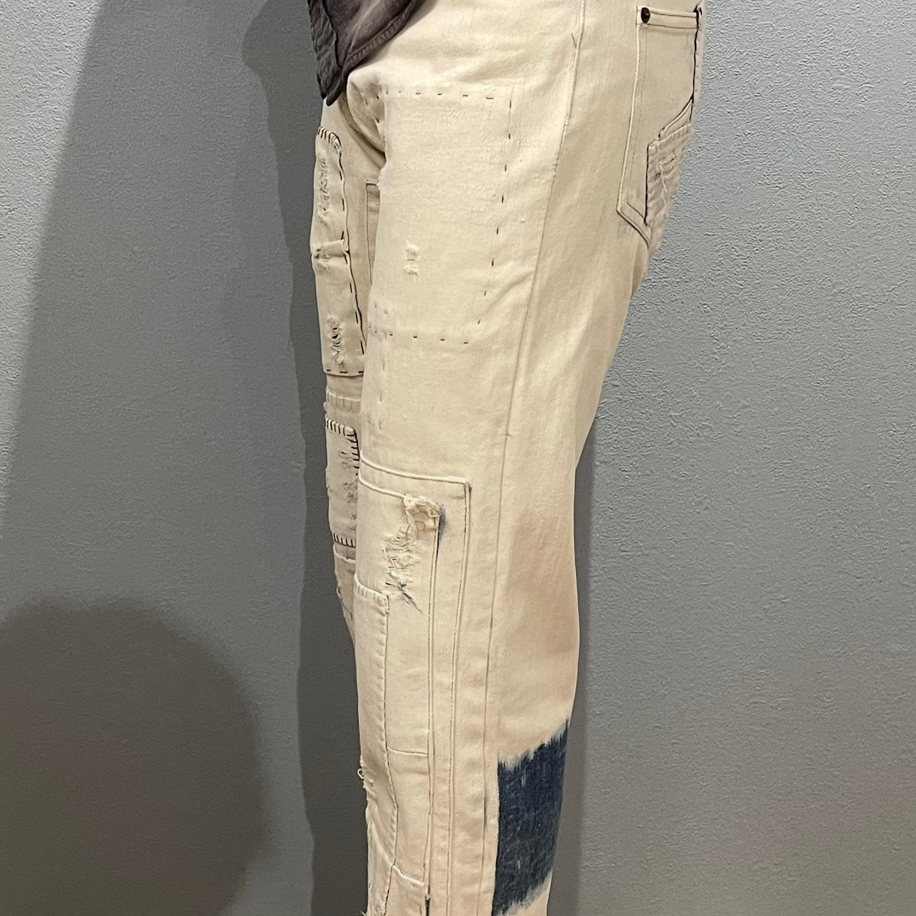 “INTENSE PATCHWORK DENIM”