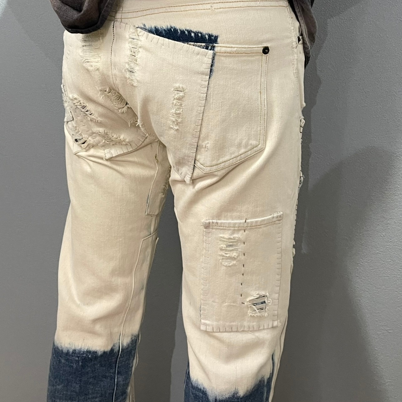 “INTENSE PATCHWORK DENIM”