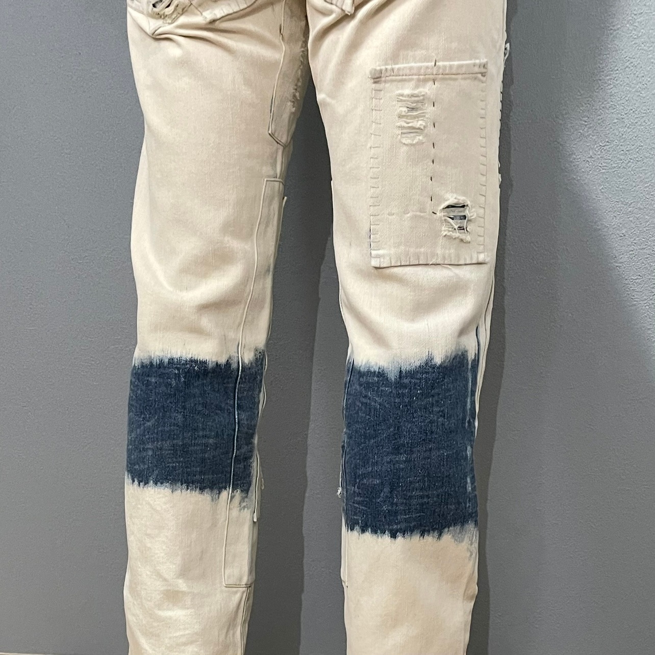 “INTENSE PATCHWORK DENIM”