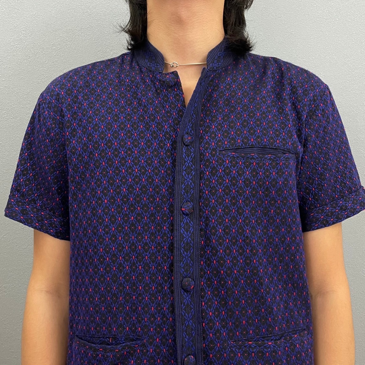 “JACQUARD CHINA SHIRT“