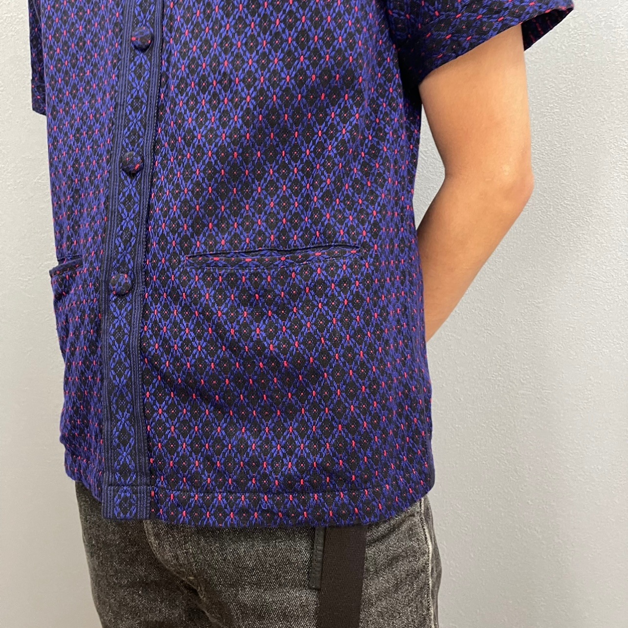 “JACQUARD CHINA SHIRT“