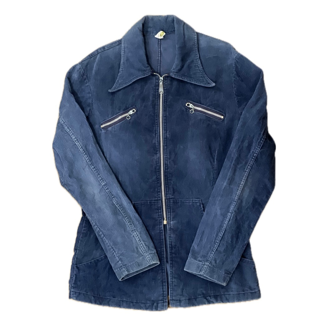 “ZIP CORDUROY  JACKET“