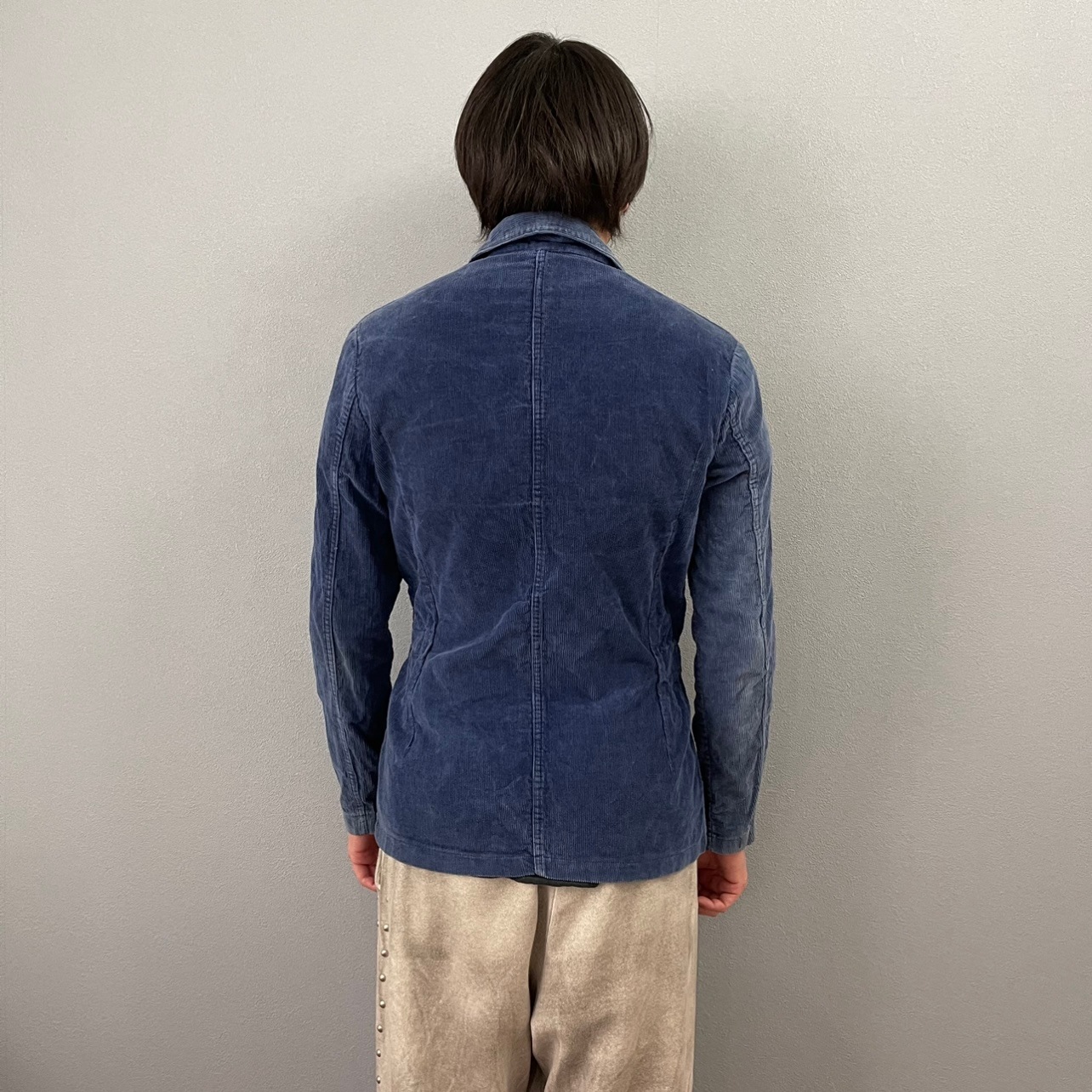 “ZIP CORDUROY  JACKET“