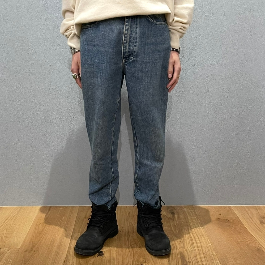“VERSACE TAPERD DENIM”