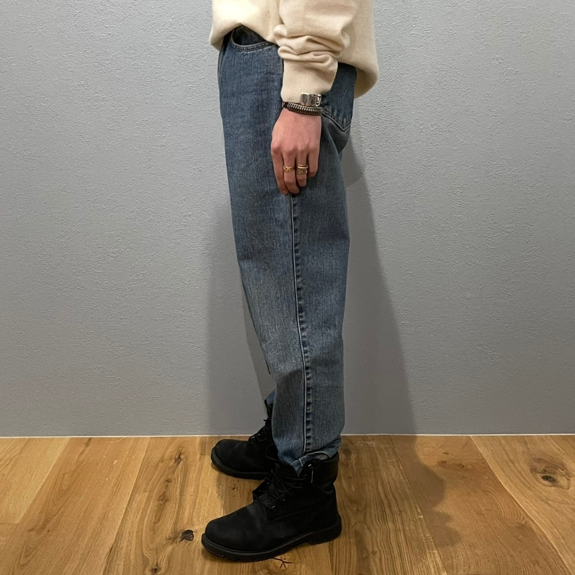 “VERSACE TAPERD DENIM”