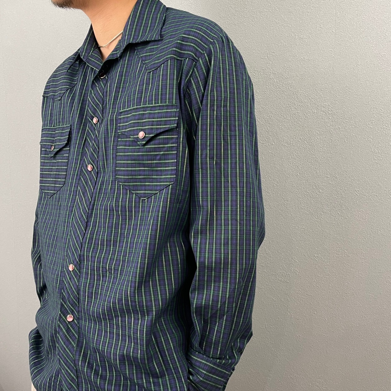 “GLITTER WESTERN SHIRT“