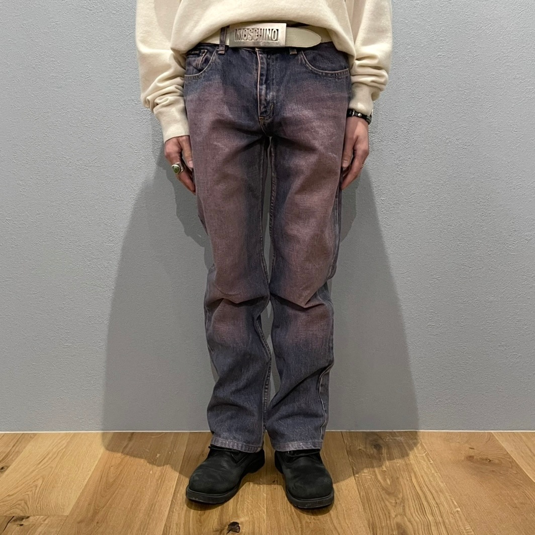 “PURPLE AGING DENIM“