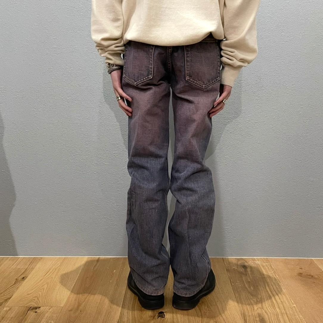 “PURPLE AGING DENIM“