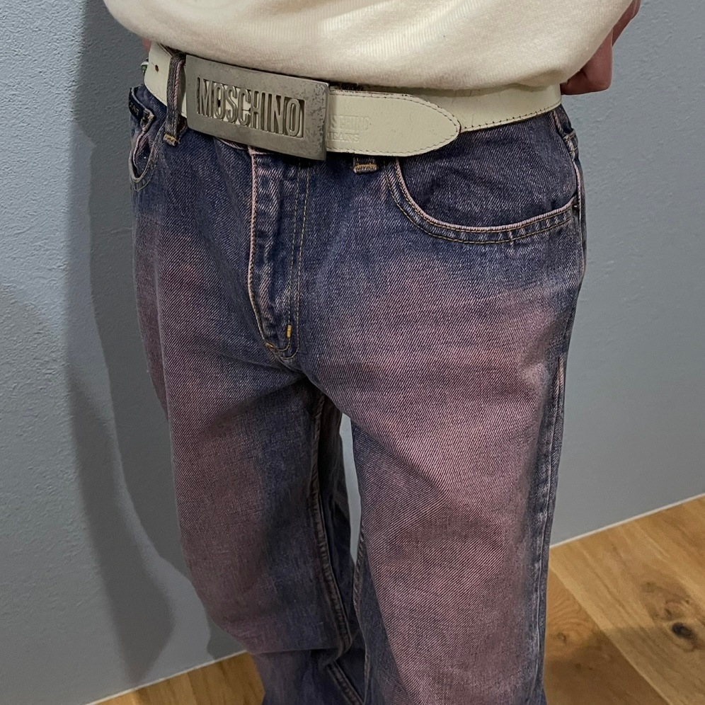 “PURPLE AGING DENIM“