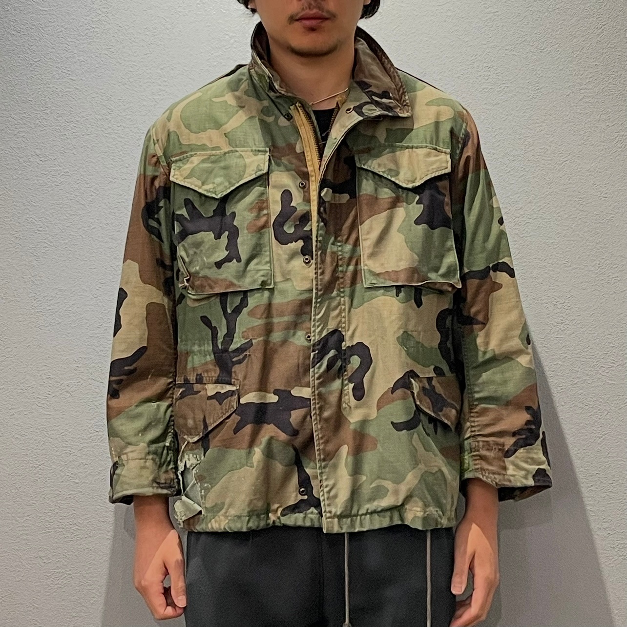 “WOODLAND CAMO　FILD JACKET”