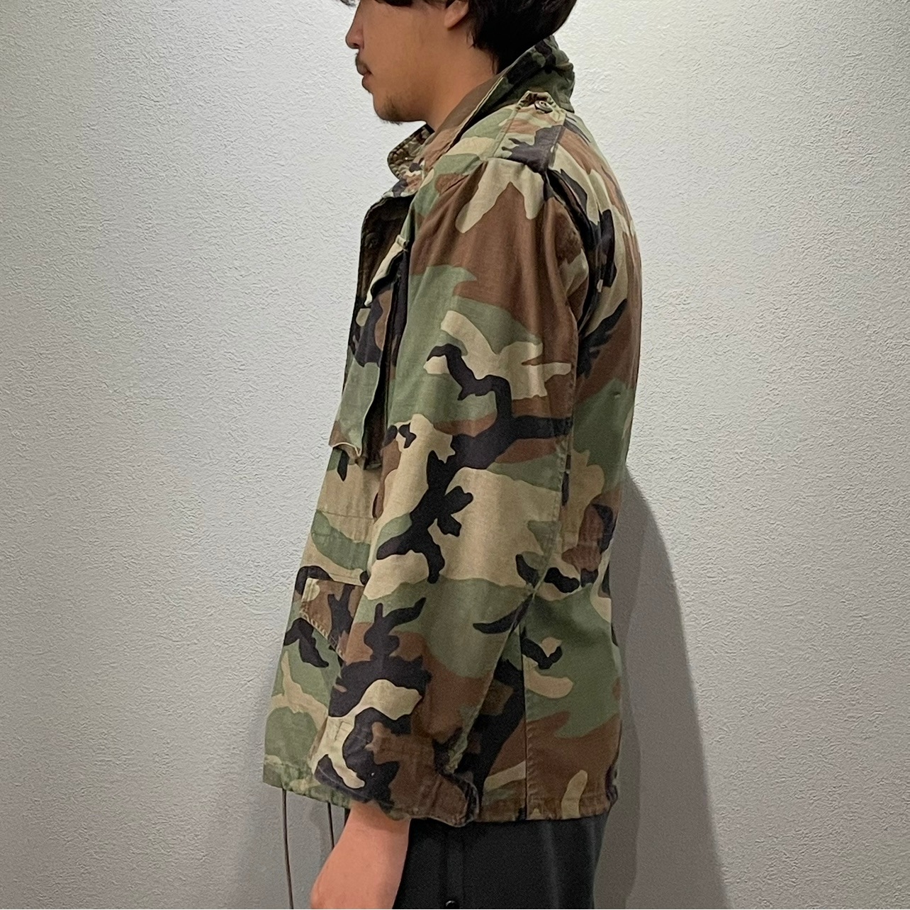 “WOODLAND CAMO　FILD JACKET”