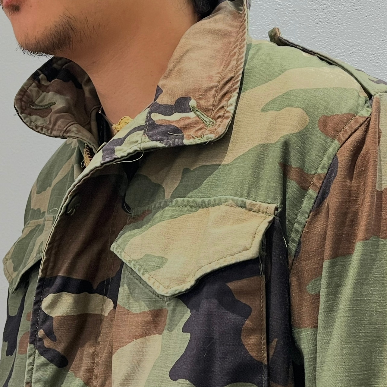 “WOODLAND CAMO　FILD JACKET”
