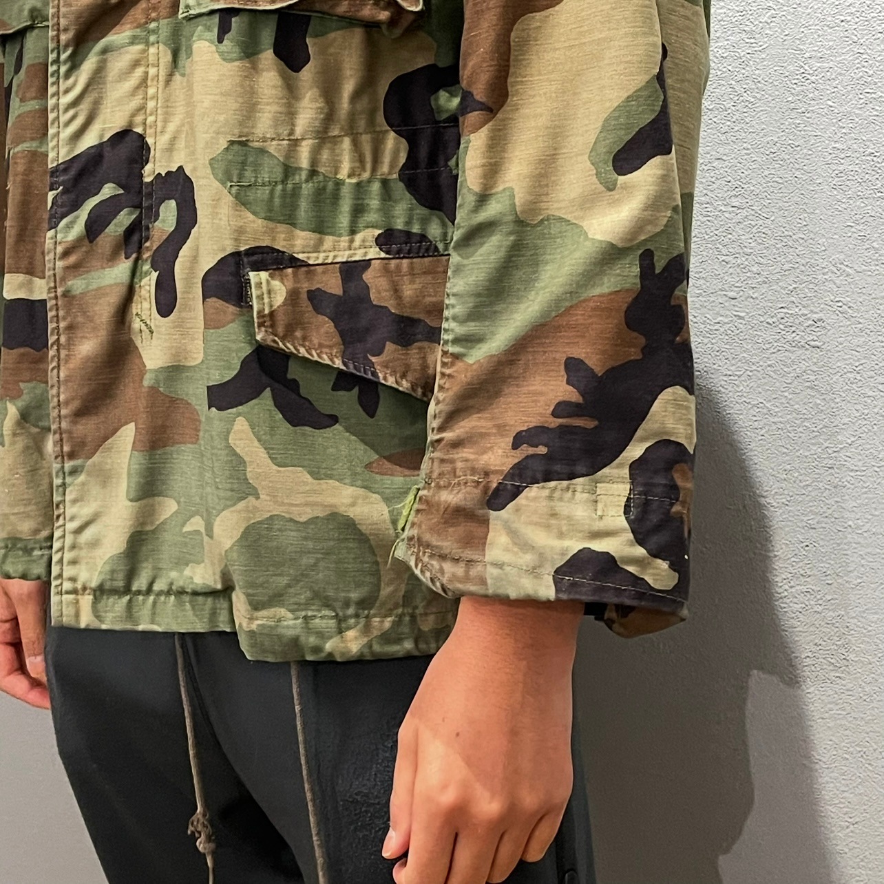 “WOODLAND CAMO　FILD JACKET”