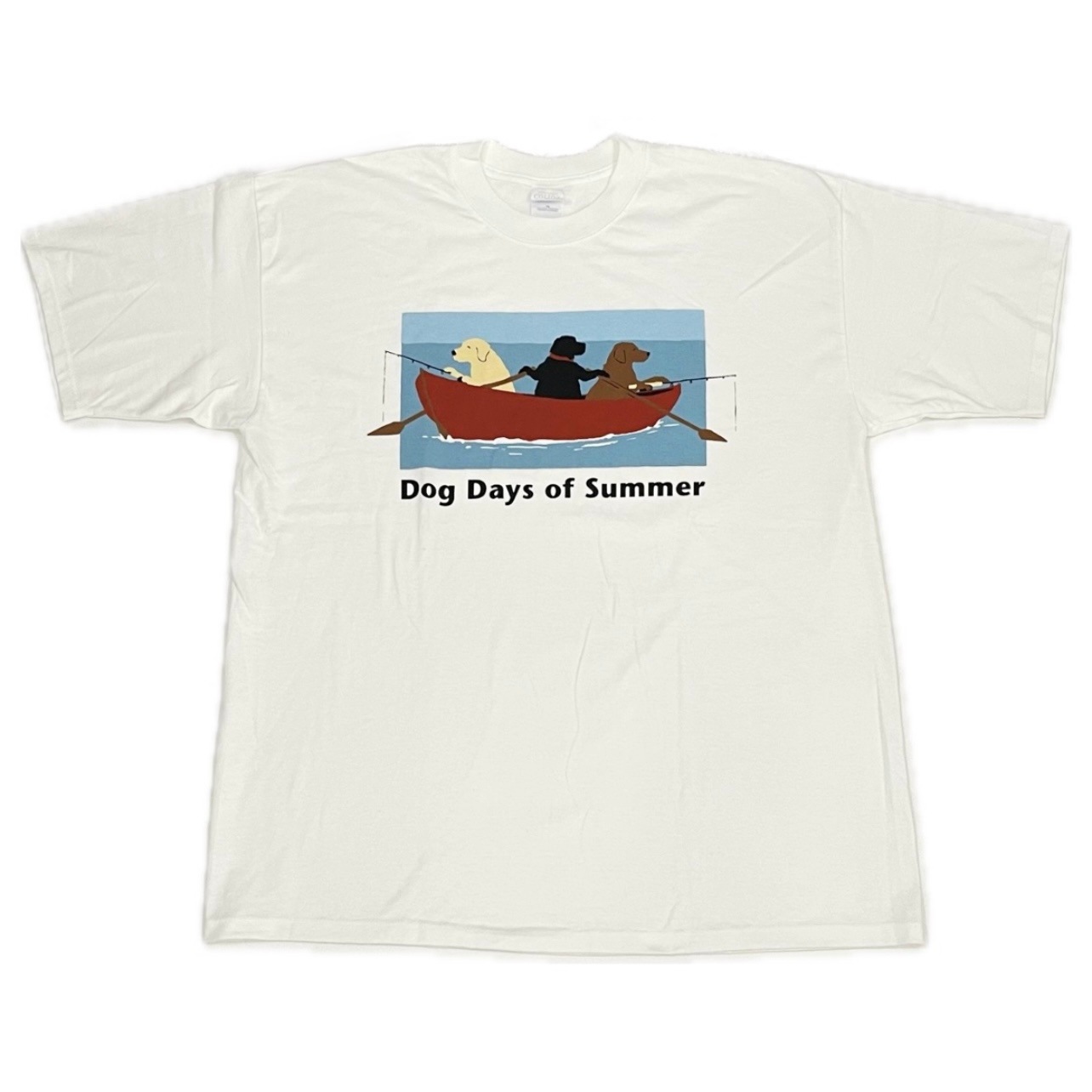 “GILDAN DOG PRINT BIG TEE“